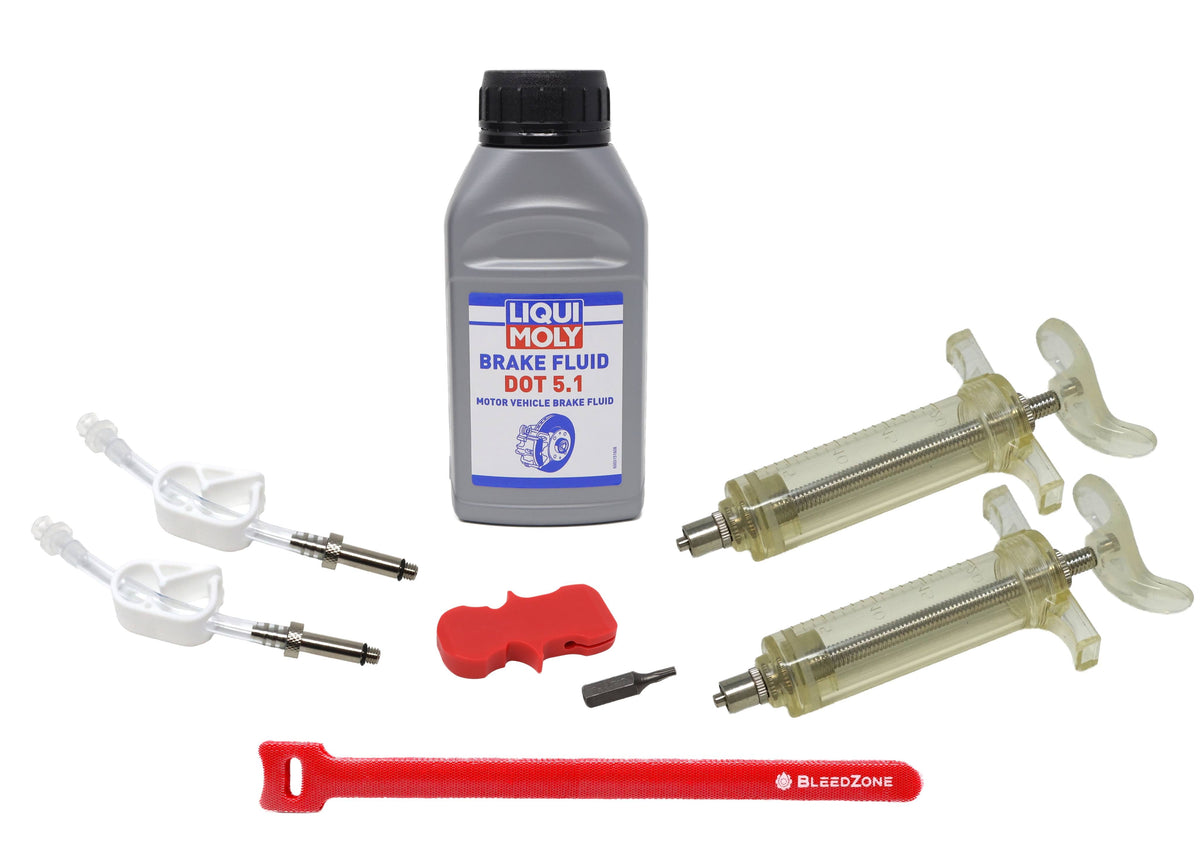 Avid Bleed Kit for Disc Brakes with DOT 5.1 Fluid Wholesale – BleedZone LLC